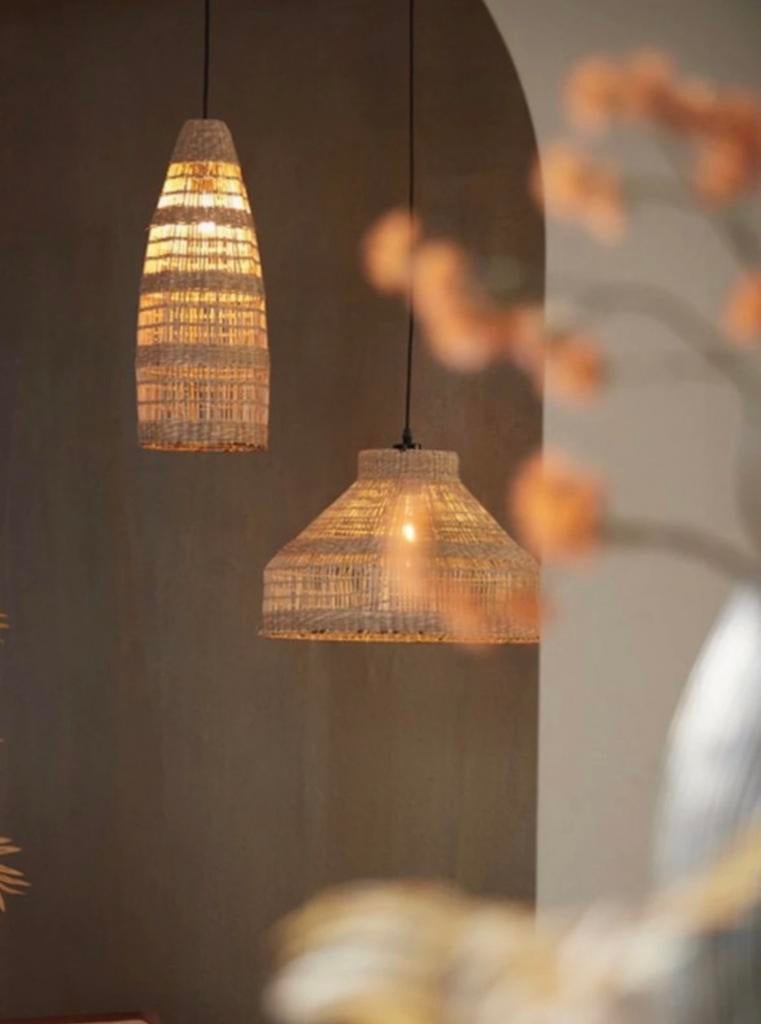 Light & Living Hanglamp Latika - Zeegras - Naturel, Ophalen of Verzenden, Nieuw, Overige materialen, Minder dan 50 cm