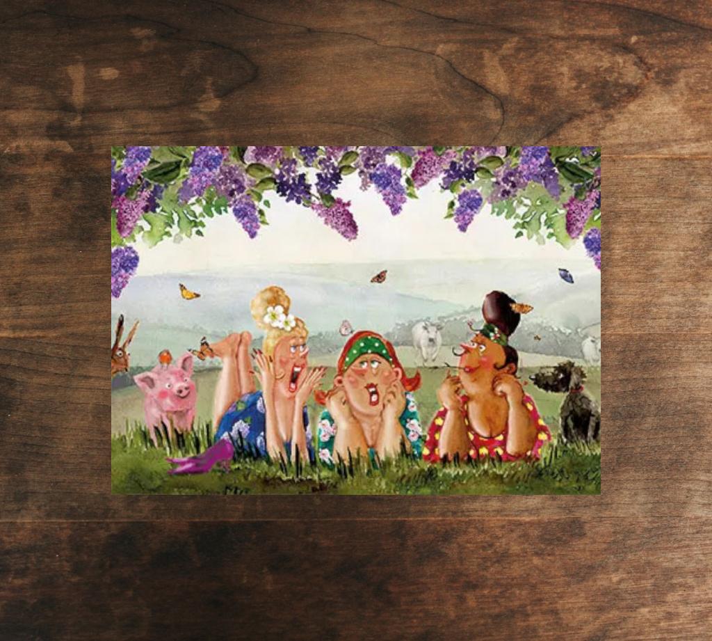 Ingrid Berendsen A6 anischtkaart, Ophalen of Verzenden, 1980 tot heden, Ongelopen, Overige thema's