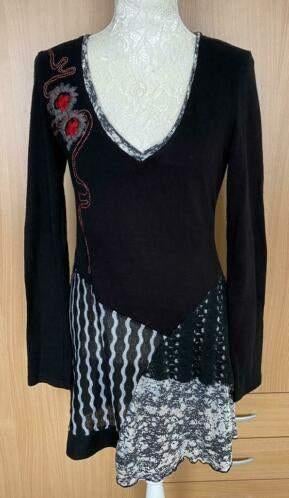 101 Idees tuniek maat M, Kleding | Dames, Blouses en Tunieken, Zo goed als nieuw, Maat 38/40 (M), Zwart, Ophalen of Verzenden