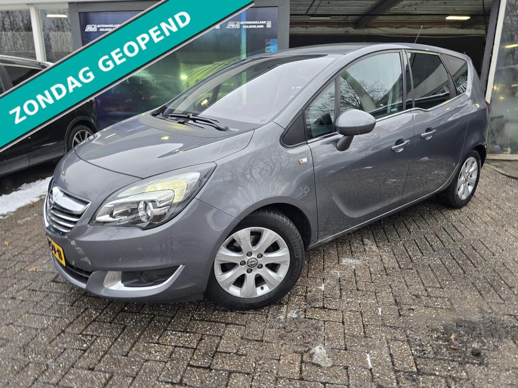 Opel Meriva 1.4 Turbo Blitz | 2E EIGENAAR | 12MND GARANTIE |, Auto's, Opel, Voorwielaandrijving, Gebruikt, 4 cilinders, Bedrijf