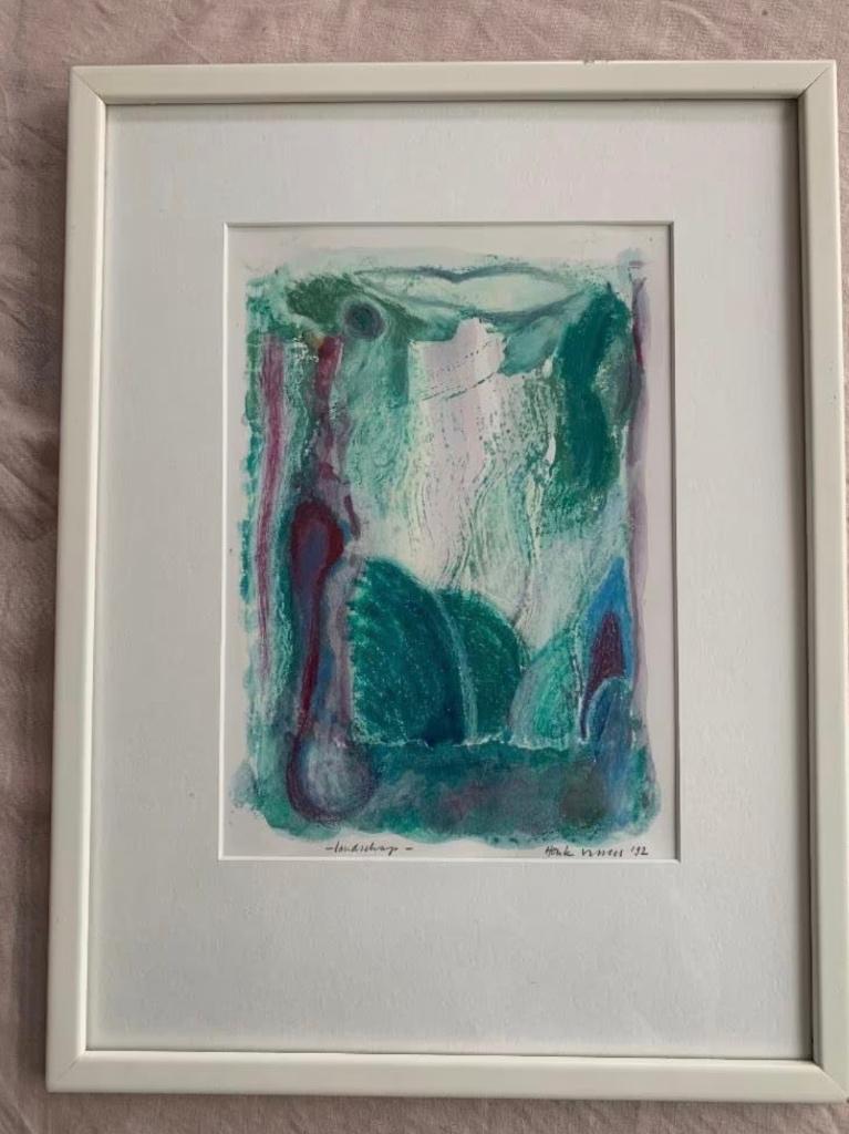 Schilderij Henk Vissers, Ophalen