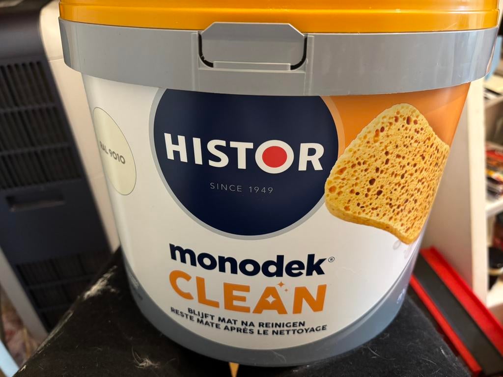 Nieuwe emmer 9010, Ophalen, Wit, Nieuw, Verf