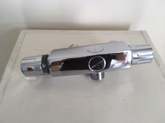 356. Thermostatische Mengkraan 3/4 Grohe Automatic 2000, Ophalen of Verzenden, Nieuw, Wit, Handdoek