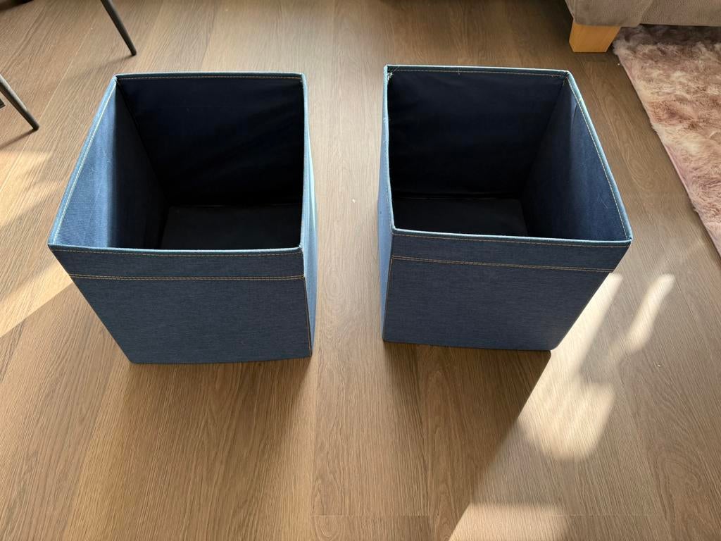 2  IKEA DRÖNA opbergbakken, Ophalen, Zo goed als nieuw, Rond, Minder dan 30 cm