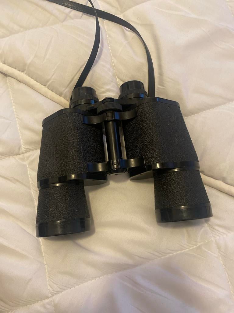 Hunter 7x50 verrekijker, Gebruikt, Minder dan 8x, Met hoes of tas, Porro (met knik)