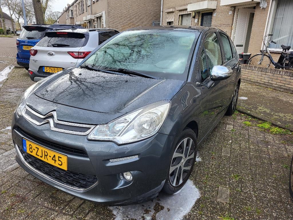 Citroën C3 1.2 VTI 60KW/82PK 2015 Grijs, Voorwielaandrijving, Euro 5, Stof, 31 €/maand