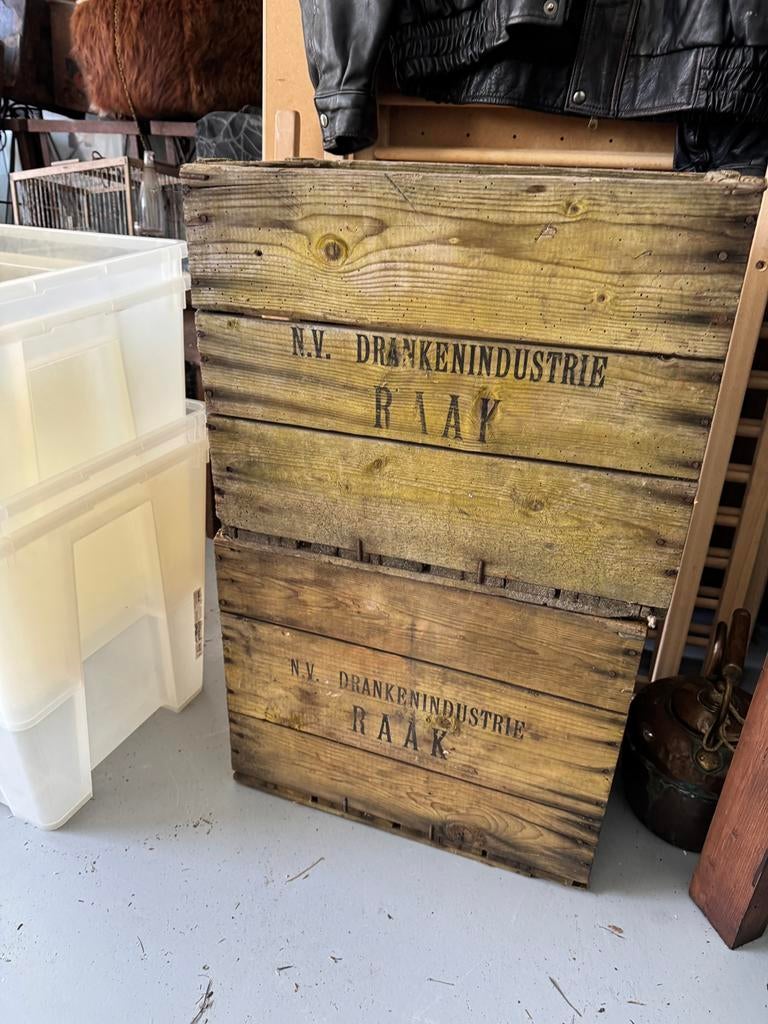 Raak kratjes 1969-1970-1971, Ophalen, Gebruikt