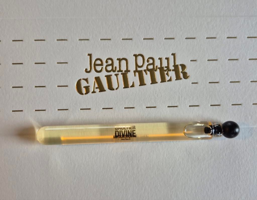 Jean Paul Gaultier 4 ml | Divine Le Parfum Nieuw, Verzamelen, Ophalen of Verzenden, Nieuw, Proef of Tester, Gevuld