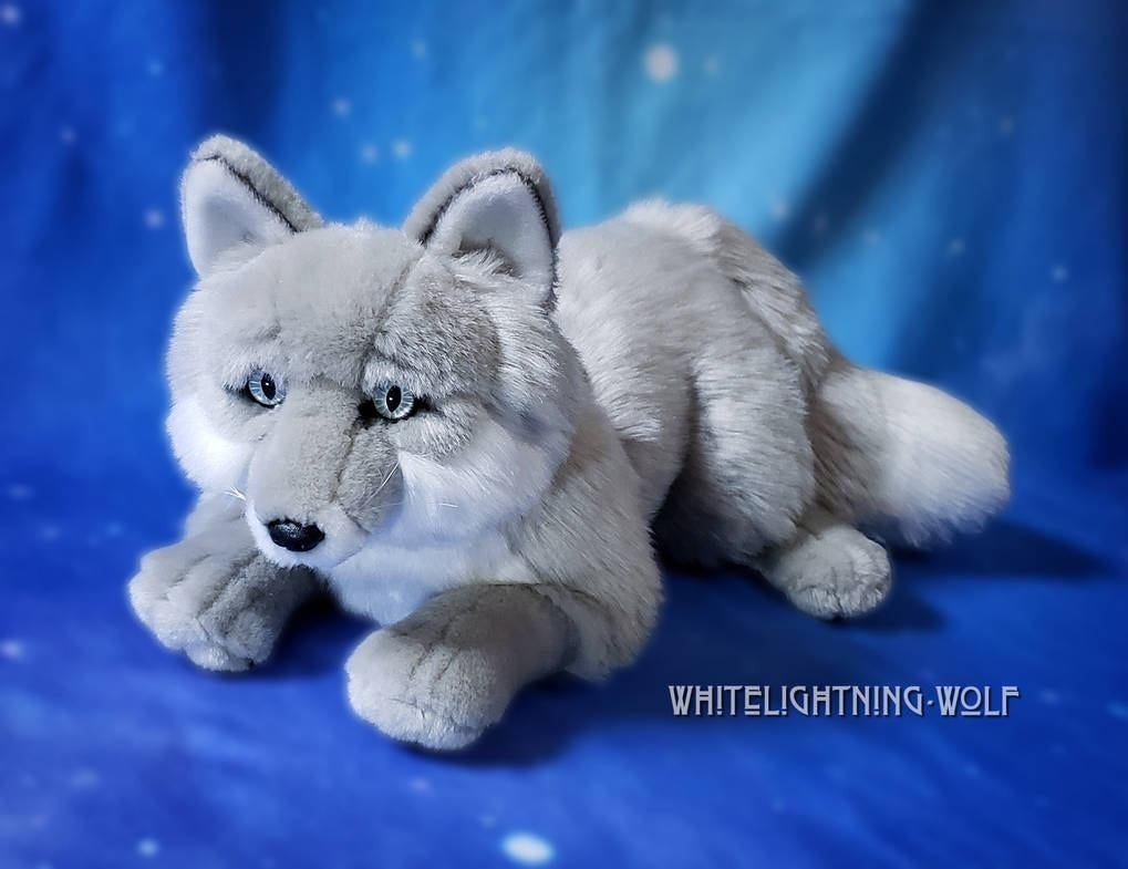 GEZOCHT! WWF Anna Club Plush zilver grijs vos, Ophalen of Verzenden, Zo goed als nieuw, Overige typen