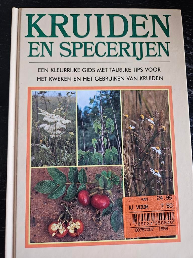 Kruiden en Specerijen kookboek, Ophalen of Verzenden
