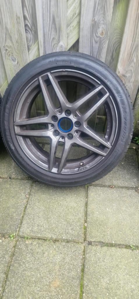 Set van 4 ATS velgen met banden, Ophalen, 17 inch, Zomerbanden, 225 mm
