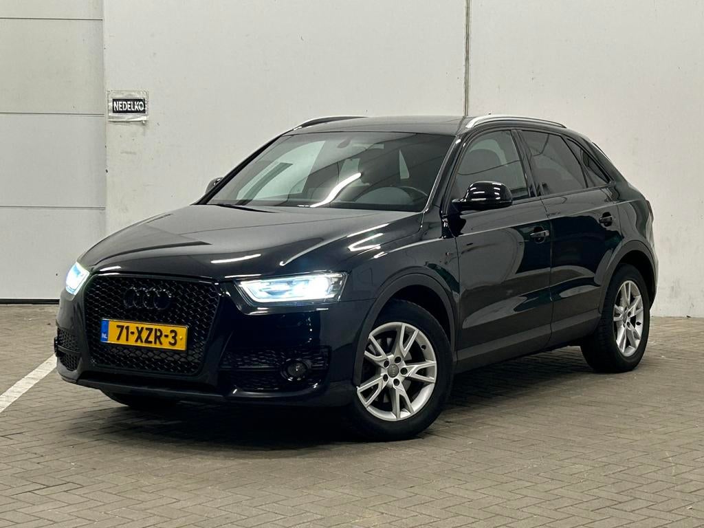 Audi Q3 2.0 TFSI Quattro Pro Line |NAP|ONDERHOUDSBOEKJE|PANO, Automaat, Zwart, 4 cilinders, Panoramadak