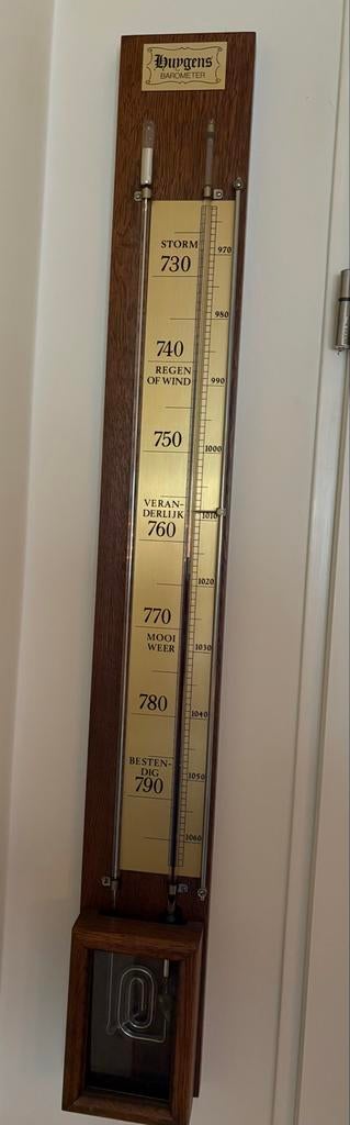 Huygens Barometer - Klassiek Weerstation, Ophalen of Verzenden, Gebruikt, Barometer