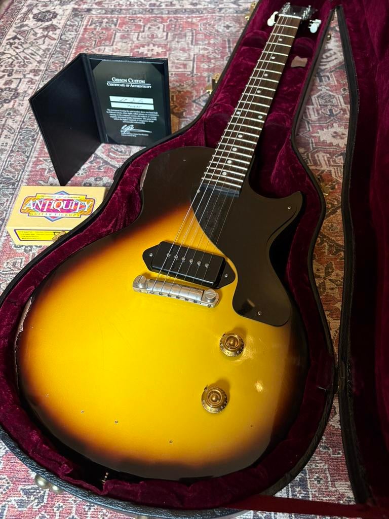 Gibson Les Paul Junior 57’ Custom Shop, Muziek en Instrumenten, Snaarinstrumenten | Gitaren | Elektrisch, Zo goed als nieuw, Solid body