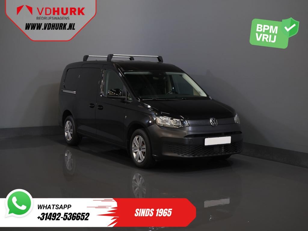 Volkswagen Caddy Cargo Maxi 2.0 TDI 125 pk DSG Aut. Standkac, Stof, Gebruikt, 4 cilinders, Volkswagen