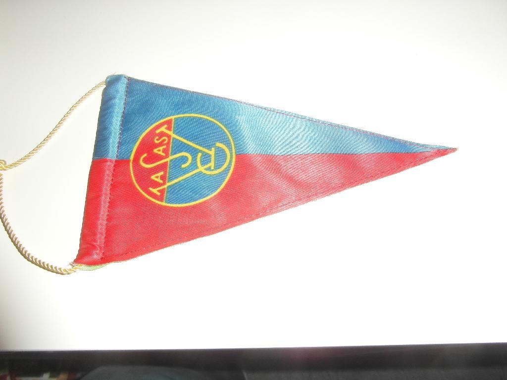 wimpel sc Vasas  Borussia Mönchengladbach 14 - 9 - 1977 vaan, Verzamelen, Sportartikelen en Voetbal, Ophalen of Verzenden, Zo goed als nieuw