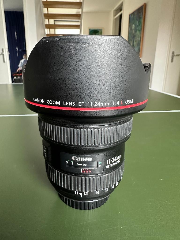 Canon EF 11-24 f/4 L USM, Audio, Tv en Foto, Fotografie | Lenzen en Objectieven, Verzenden, Zo goed als nieuw, Groothoeklens, Zoom