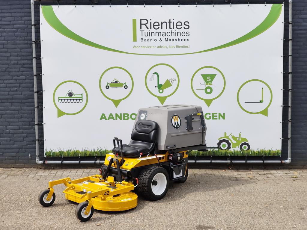 Walker MS18-35 GHS Zero Turn Frontmaaier met Grasopvang, Tuin en Terras, Zitmaaiers, Nieuw, 90 tot 120 cm, Elektrische starter