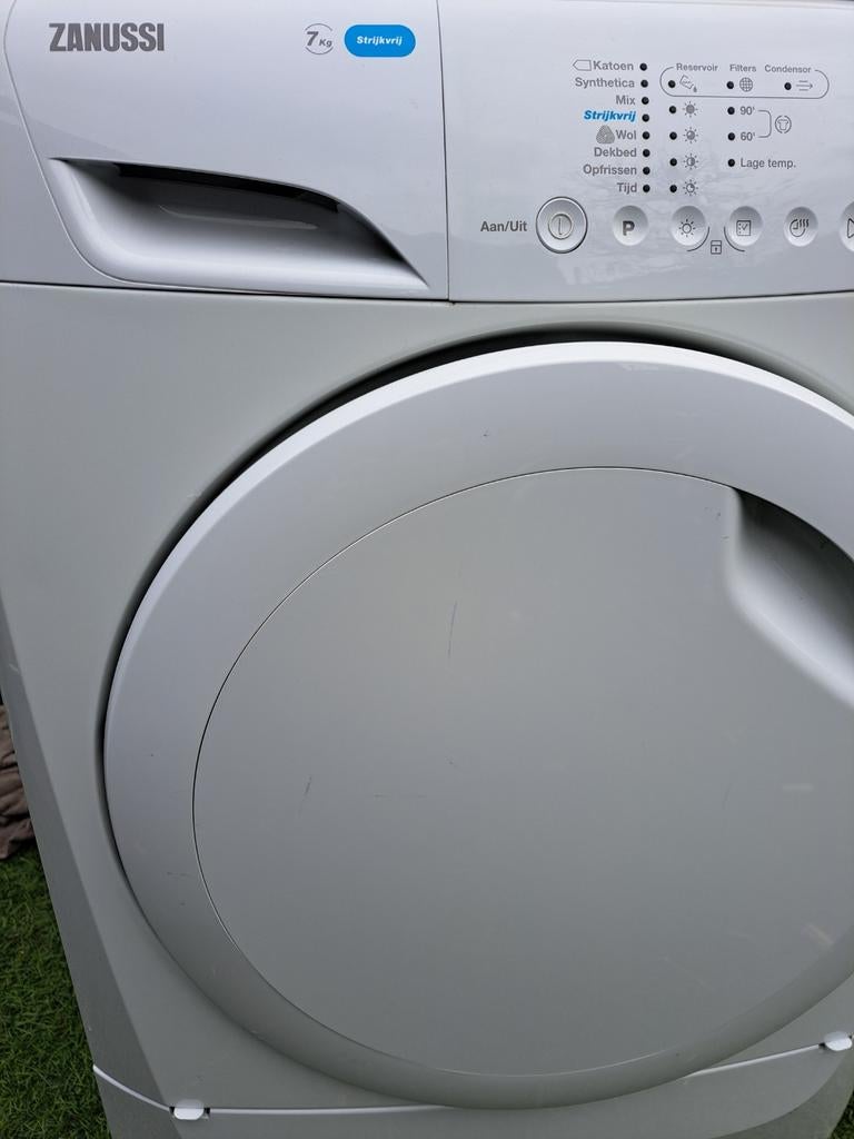 Zeer goed werkende zanussi condens droger te koop, 6 tot 8 kg, Ophalen of Verzenden, Zo goed als nieuw, 85 tot 90 cm
