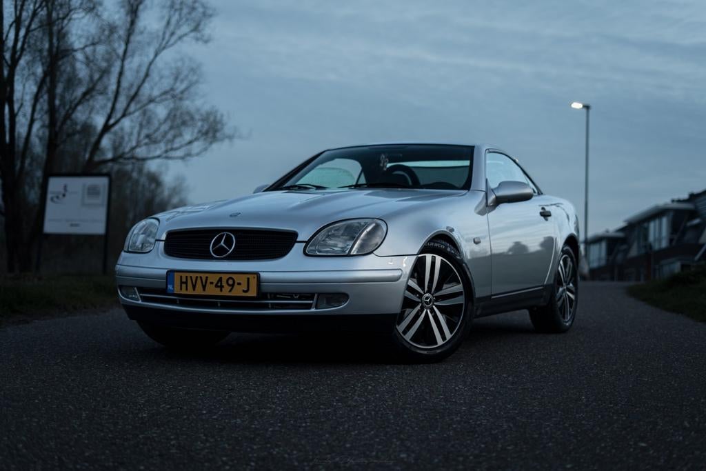 Mercedes-Benz SLK 200 1997 Grijs, 1998 cc, 4 cilinders, Cabriolet, Overige kleuren
