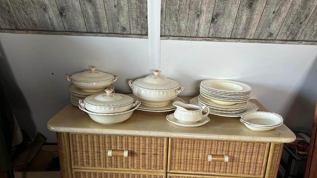 Antiek  Grindley servies, puntgaaf en uiniek, Ophalen