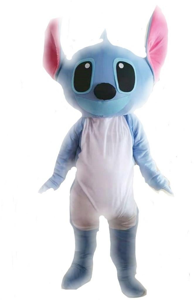 Stitch mascotte, Hobby en Vrije tijd, Feestartikelen | Verhuur, Ophalen, Verjaardag