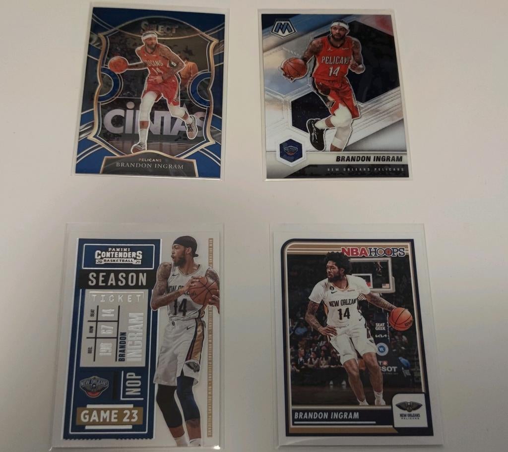 Brandon Ingram NBA kaarten set, Ophalen of Verzenden