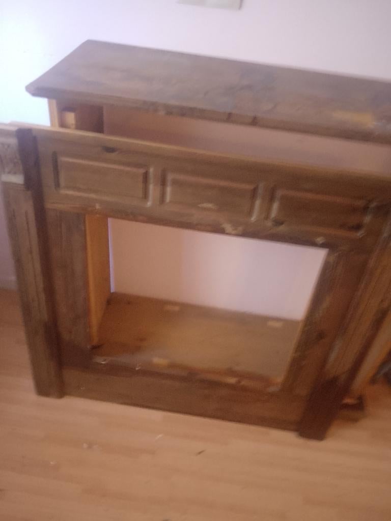 Houten Sier Schouw gratis, Ophalen, Gebruikt, Vrijstaande haard, Overige soorten