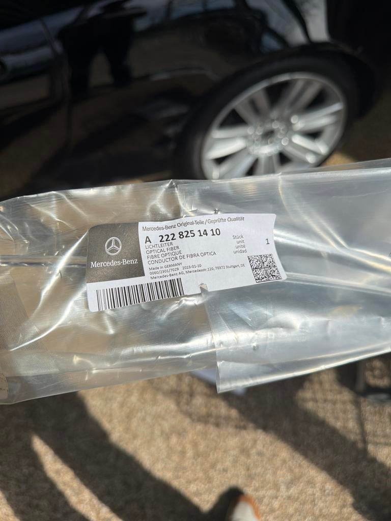 Mercedes Lichtgeleider Glasvezel A2228251410 Nieuw Origineel, Ophalen, ., Mercedes-Benz, Nieuw
