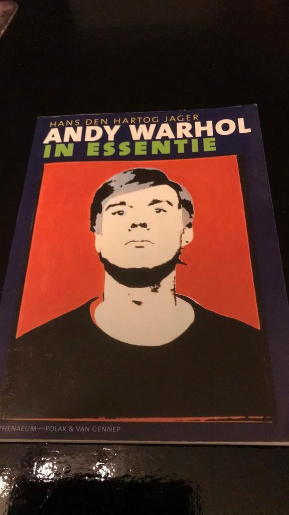 H. den Hartog Jager - Andy Warhol in essentie, Boeken, Ophalen of Verzenden, Zo goed als nieuw, H. den Hartog Jager