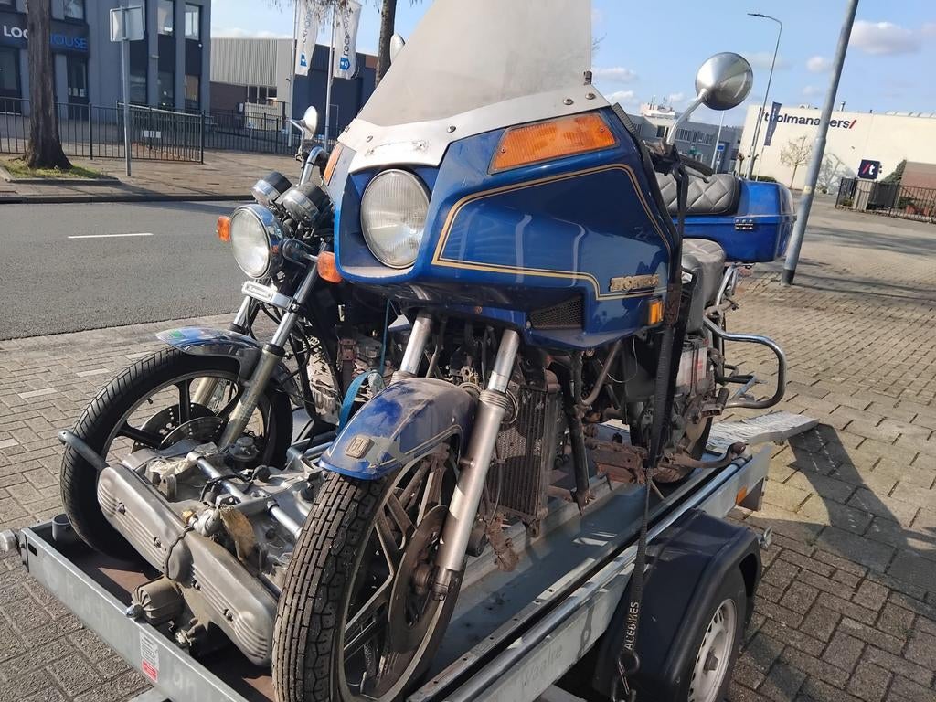Honda Goldwing GL1100 onderdelen koffers carburat motorblok, Gebruikt, Honda, Onbekend, Ophalen of Verzenden
