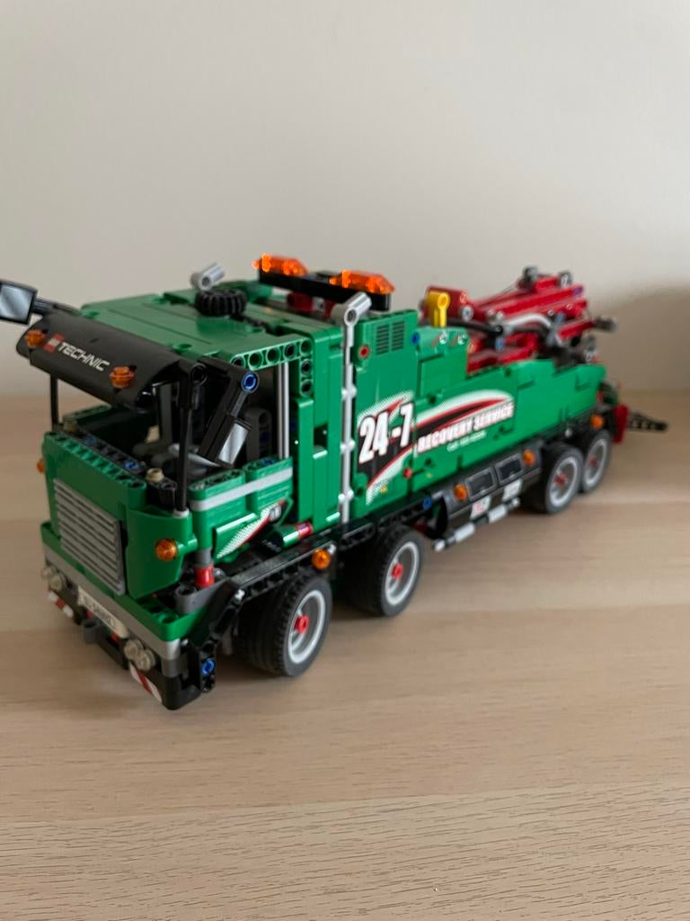 Lego Technic 42008 Takelwagen, Ophalen of Verzenden, Gebruikt, Complete set, Lego