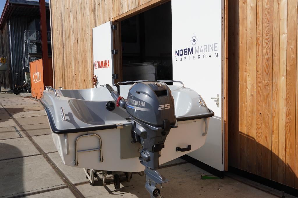 Hobby Boat 430 Open + Yamaha F25 - NIEUW, Ophalen, 10 tot 30 pk, Nieuw, 3 tot 6 meter