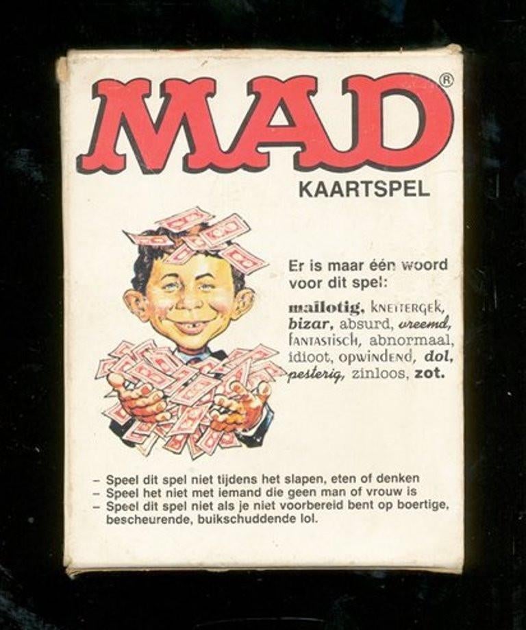 Mad kaartspel, Hobby en Vrije tijd, Ophalen of Verzenden, Gebruikt, Clipper