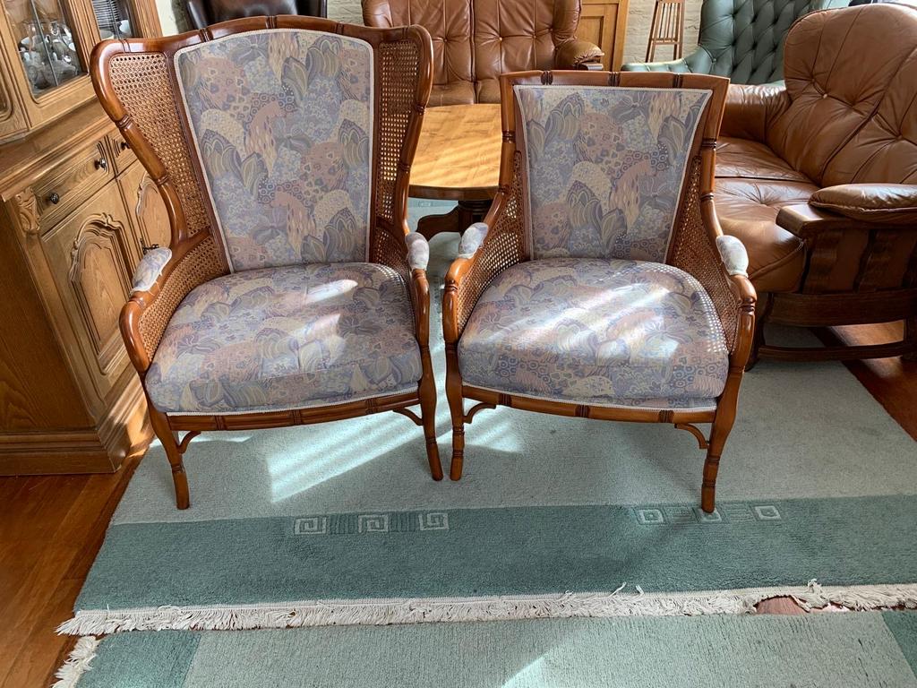 Set van 2 comfortabe fauteuils, Huis en Inrichting, Fauteuils, Ophalen, 75 tot 100 cm, 50 tot 75 cm