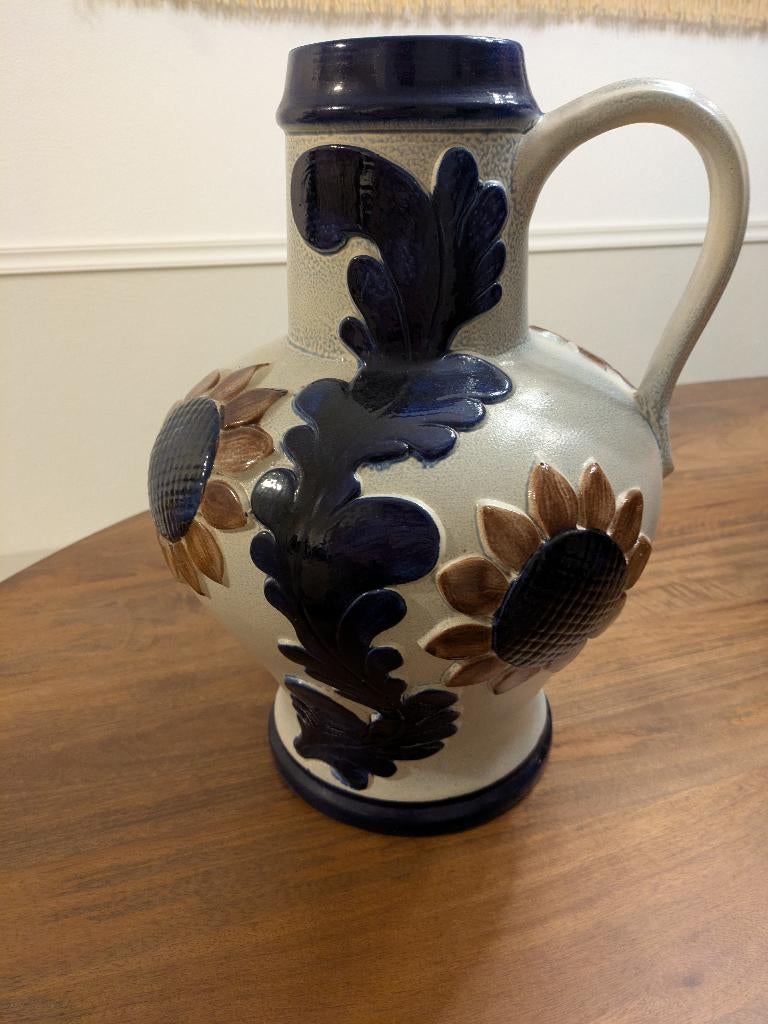 Aardewerk kruik / Vaas Knödgen 2320-40, West Germany, Ophalen