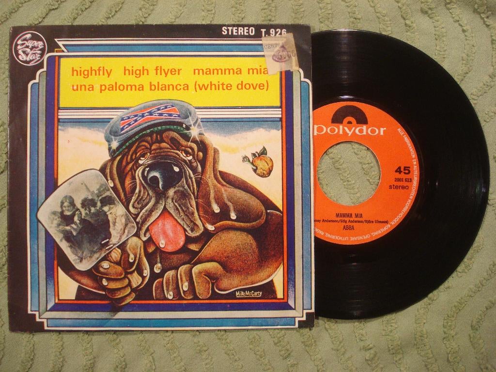 ABBA 7" Vinyl Single: ‘Mamma Mia’ (Nederland), Cd's en Dvd's, Vinyl Singles, Gebruikt, 7 inch, Single, Ophalen of Verzenden