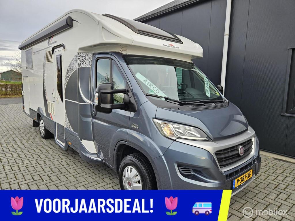 Rollerteam 266TL 2015 •Euro 6•Luxe Camper•Hefbed+Queen, Overige merken, Hordeur, Bedrijf, Half-integraal