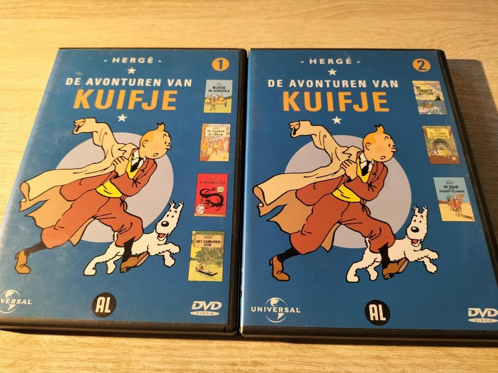 De avonturen van Kuifje 7 dvd set, Ophalen of Verzenden