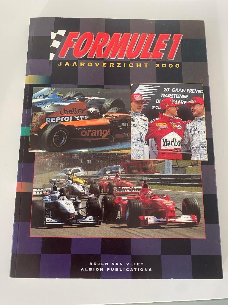 Formule 1 jaaroverzicht 2000  Arjen van Vliet, Ophalen of Verzenden, Nieuw, Formule 1