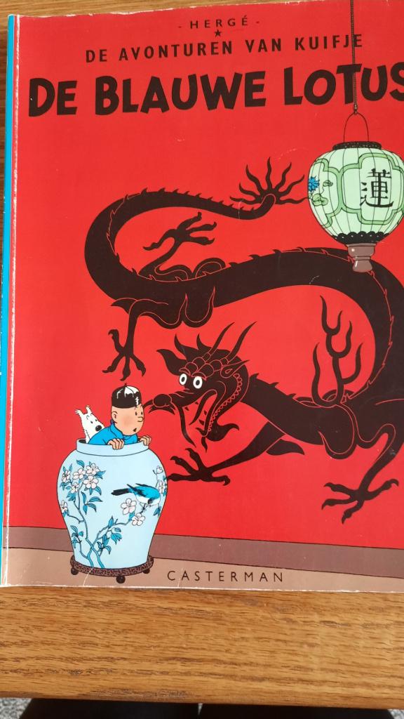 Kuifje, stripboeken, Boeken, Stripboeken, Gelezen, Meerdere stripboeken, Hergé ,Casterman, Ophalen of Verzenden