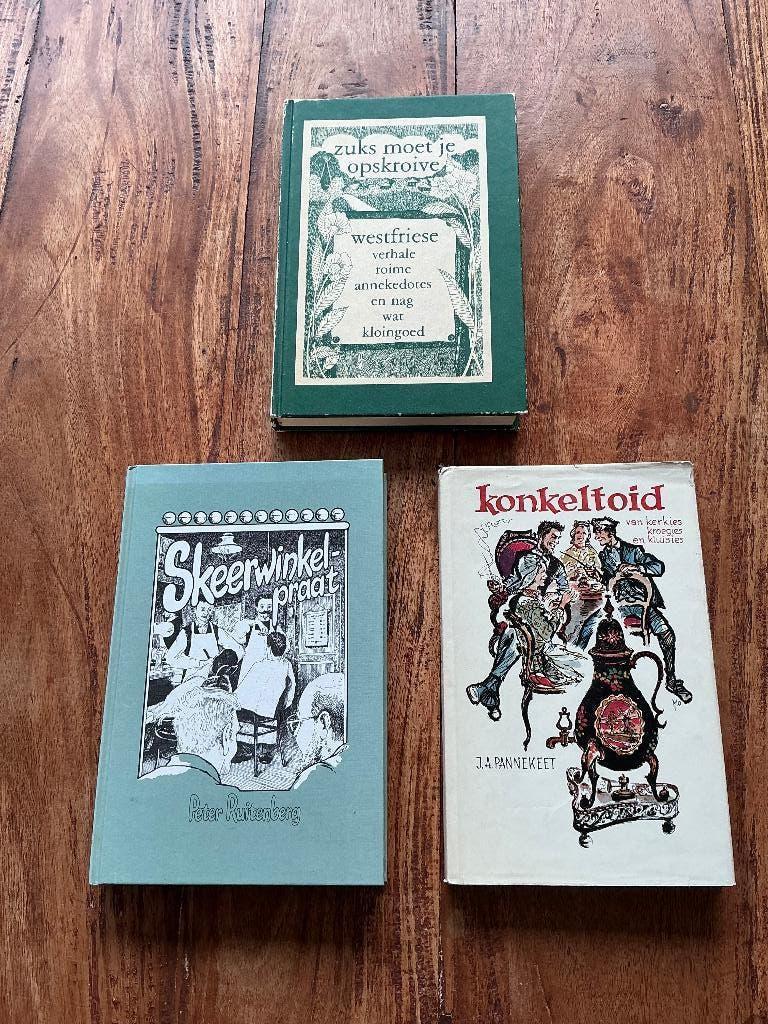 Westfries dialect boeken, gratis, Boeken, Ophalen of Verzenden, Gelezen, Diverse auteurs