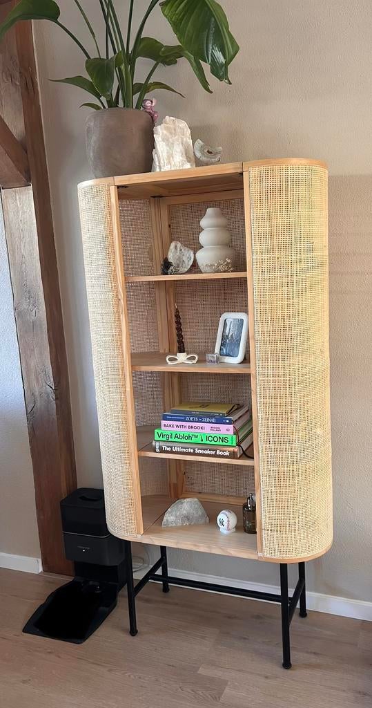 Karwei webbing/rotan kast Julius, Ophalen, Met plank(en), 50 tot 100 cm, Zo goed als nieuw