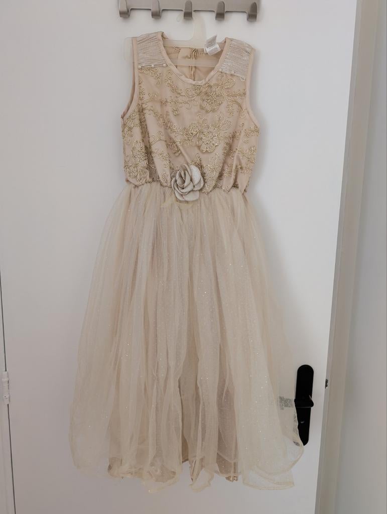 Efteling prinses jurk maat 128/140, Ophalen of Verzenden, Zo goed als nieuw, Meisje, Jurk of Rok