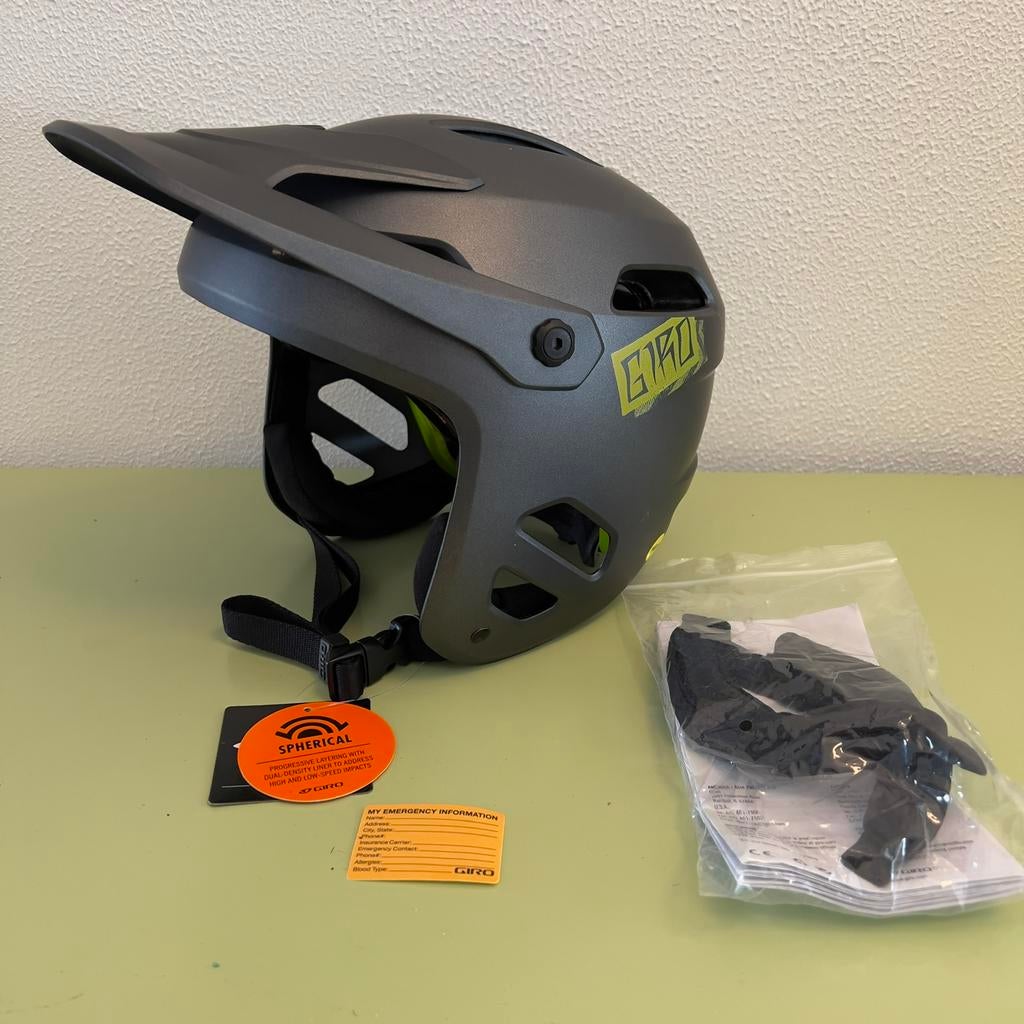 Giro TYRANT SPHERICAL MIPS mountainbike helm, maat M 55-59, Ophalen of Verzenden, Nieuw, M, Heer of Dame