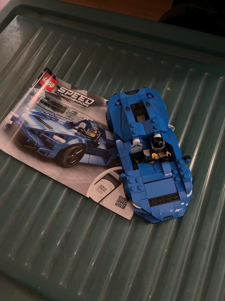 Lego Speed Champions McLaren Elva 76902 met instructies, Kinderen en Baby's, Speelgoed | Duplo en Lego, Zo goed als nieuw, Lego