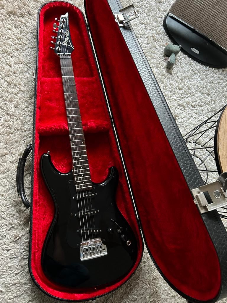 Ibanez Roadstar II RG135 uit 1987 Korea, Ophalen, Gebruikt, Western- of Steelstringgitaar, Met koffer