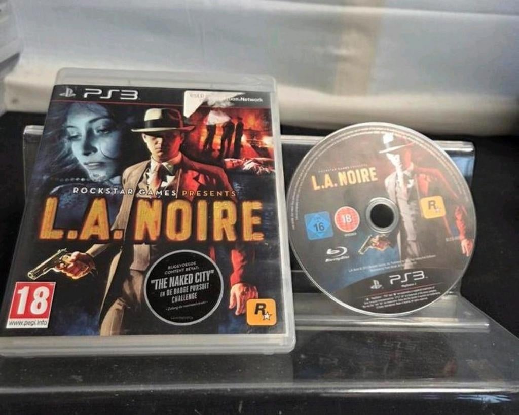 L.A. Noire PS3 - Detective Thriller Game, Vanaf 18 jaar, 1 speler, Ophalen of Verzenden, Zo goed als nieuw