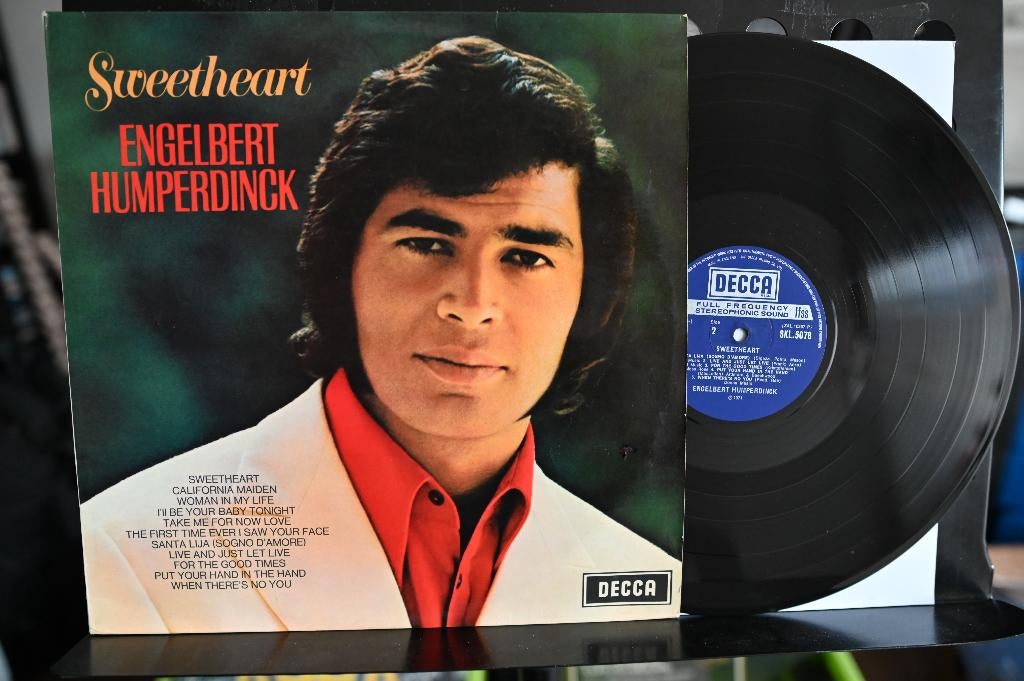 LP 1971 Engelbert Humperdinck - Sweetheart, Ophalen of Verzenden, Inclusief binnenhoes, 12 inch, 1970 - 1979
