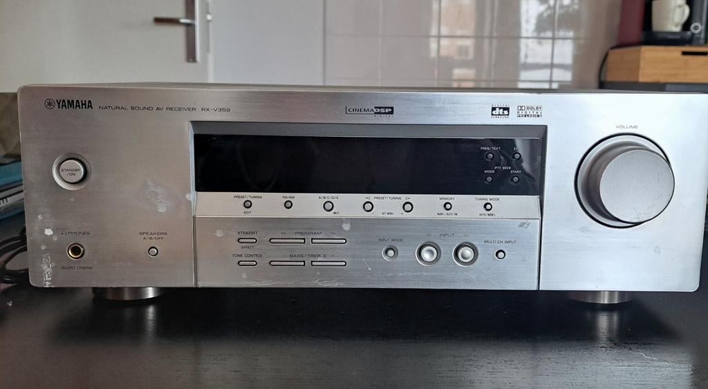 Yamaha, natural sound av receiver, RX-V359, Ophalen, 120 watt of meer, Yamaha